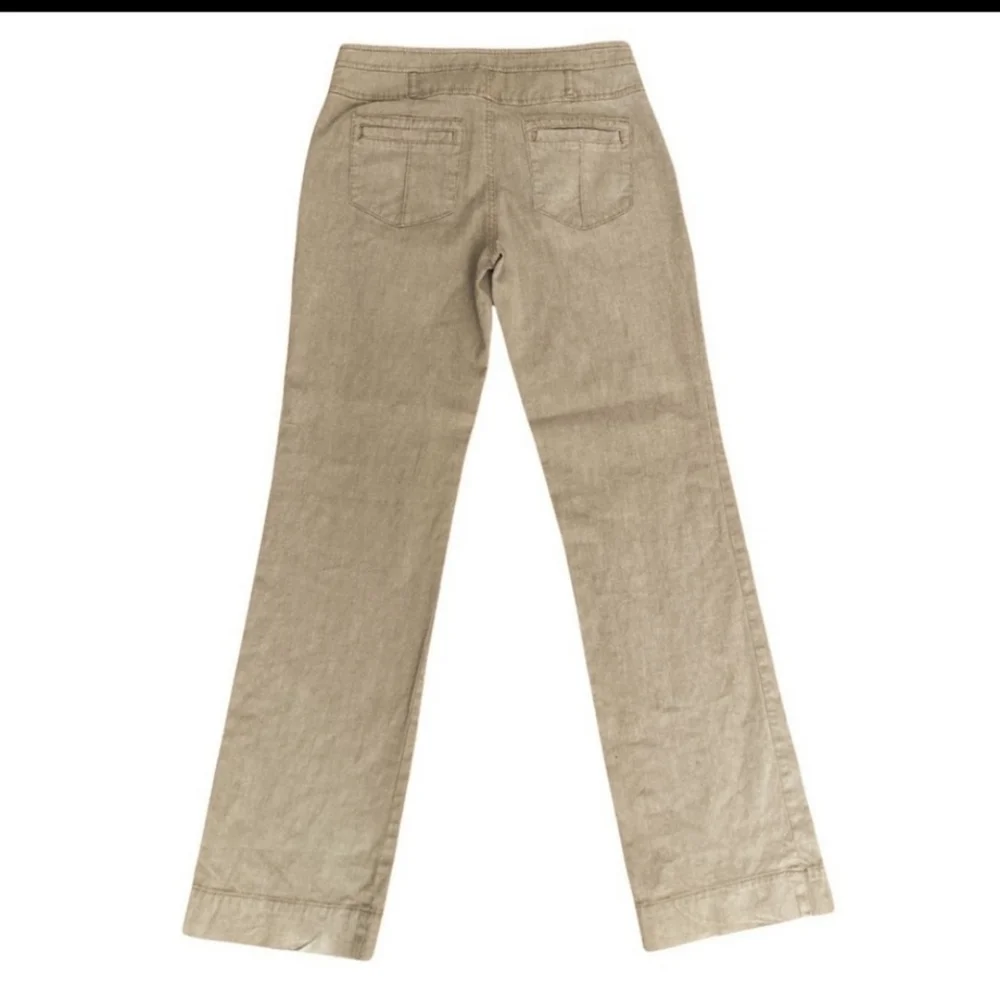 ANTHROPOLOGY etc twa lucerne tan taupe pants size 2